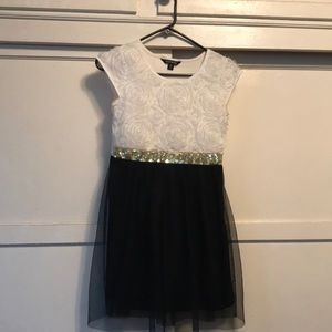 White gold and black